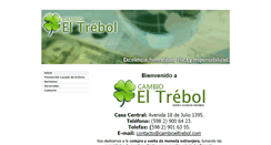 Desktop Screenshot of cambioeltrebol.com